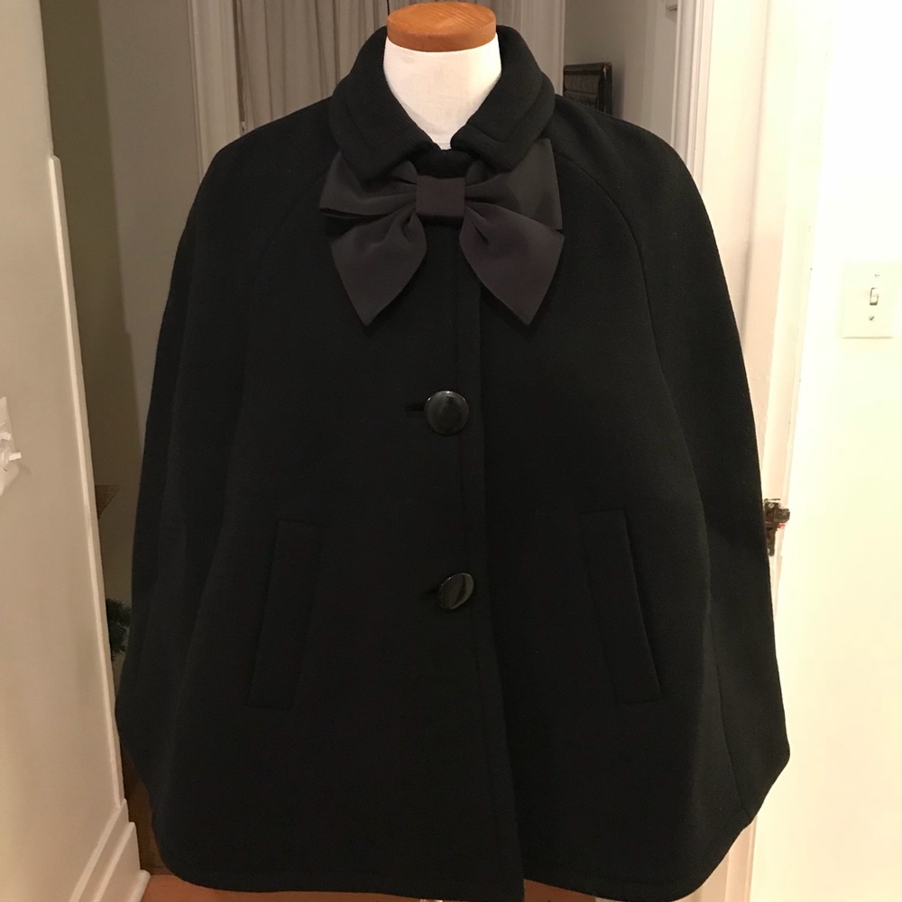 Kate Spade Black Cape